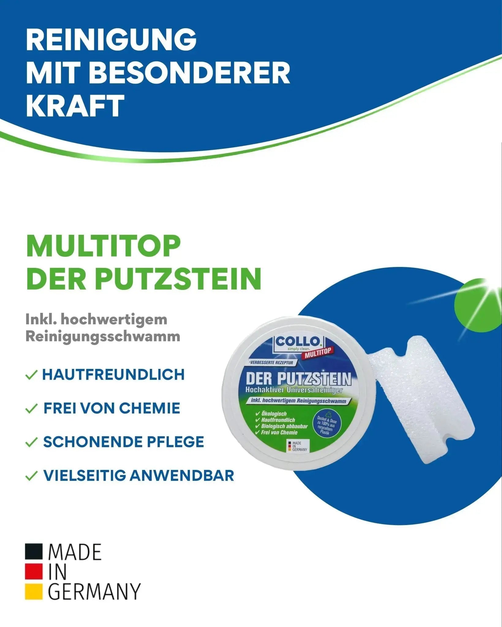 Vorteilsset: 5x Bio Putzstein - 0110.5 - COLLO. simply clean.